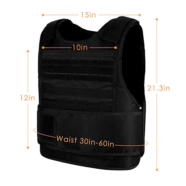 DRAGOWA Tactical Blackhawk Vest, Coyote