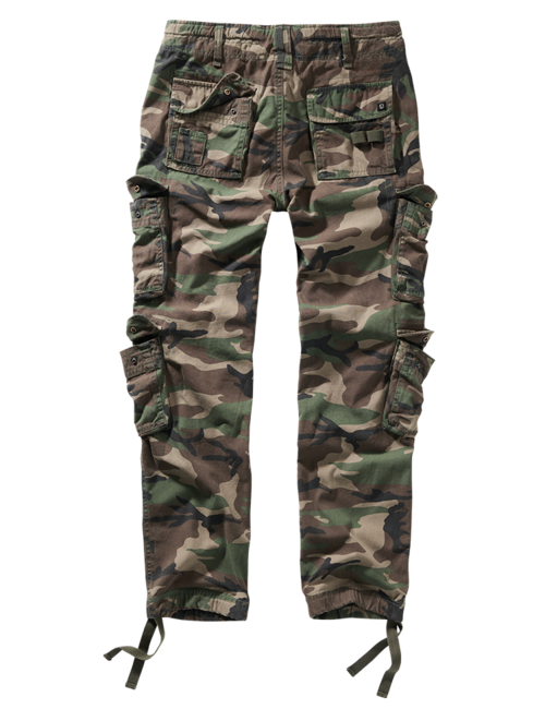 Brandit Pure Slim Fit hlače, woodland