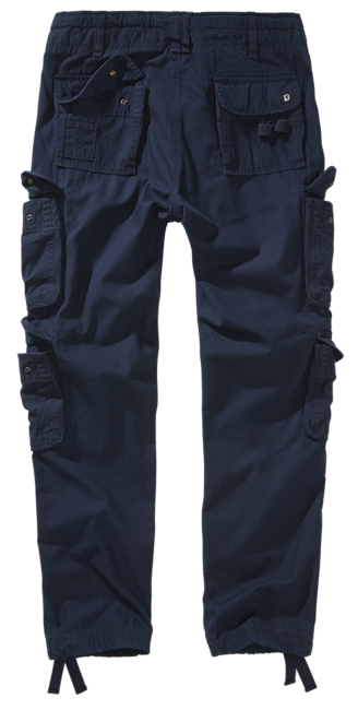 Brandit Pure Slim Fit hlače, modra