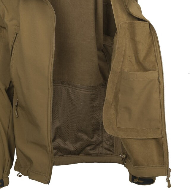 Helikon-Tex GUNFIGHTER softshell jakna Shark Skin, Coyote