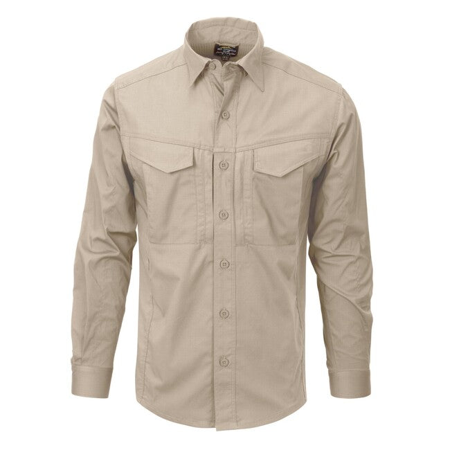 Helikon-Tex DEFENDER Mk2 srajca s dolgimi rokavi PolyCotton Ripstop, olivno zelena