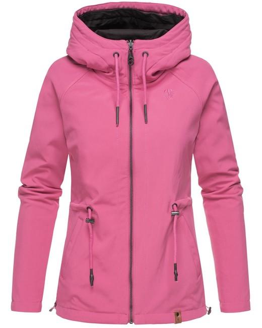 Marikoo CHUU γυναικείο ενδιάμεσο διπλής όψης softshell μπουφάν 2σε1, μαύρο