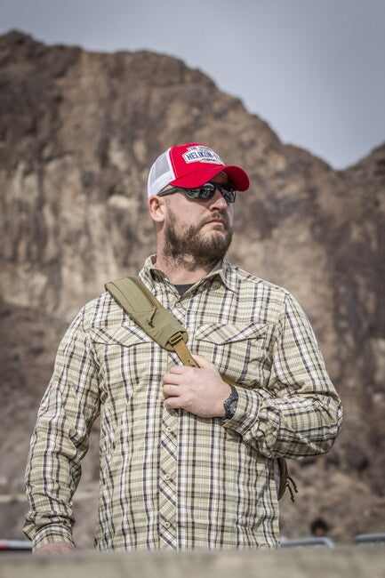 Helikon-Tex DEFENDER Mk2 City Shirt, Stone Plaid
