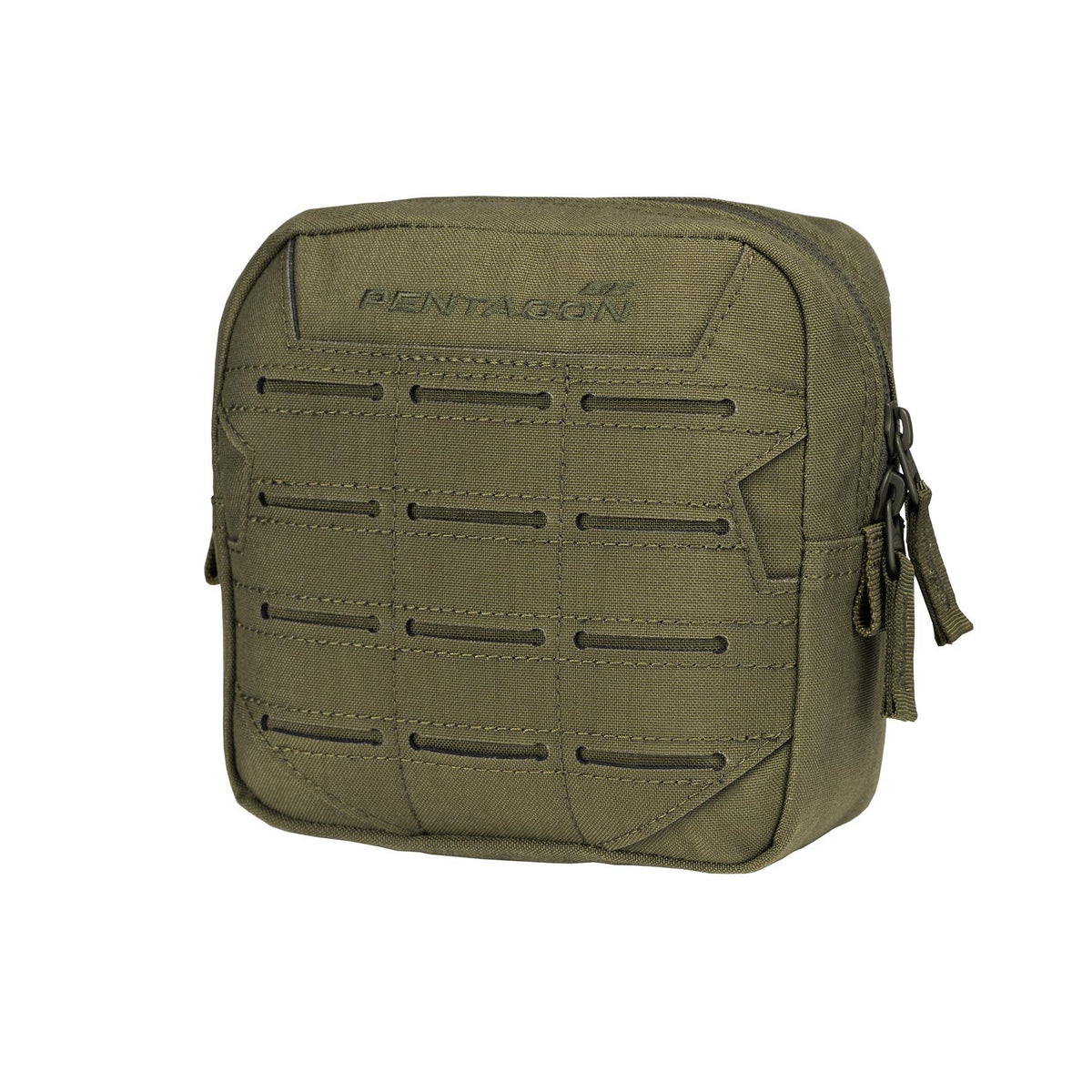 Pentagon Elpis molle torbica 15x15cm, olivno zelena