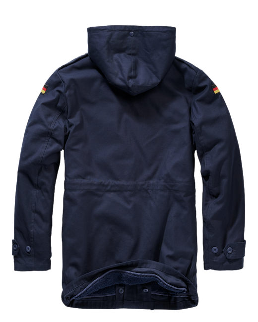 Brandit BW Parka s praporca, mornarsko modra