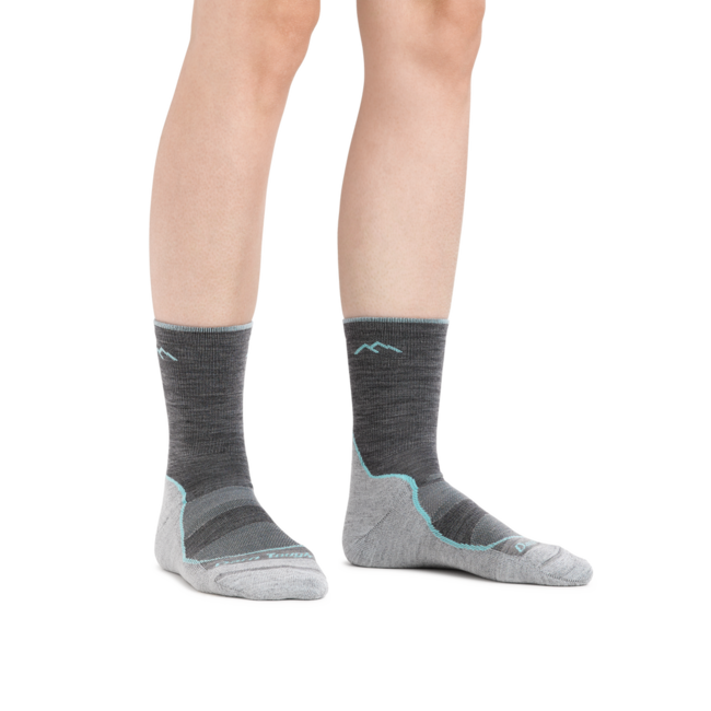 Darn Tough Light Hiker Micro Crew Socks, Slate