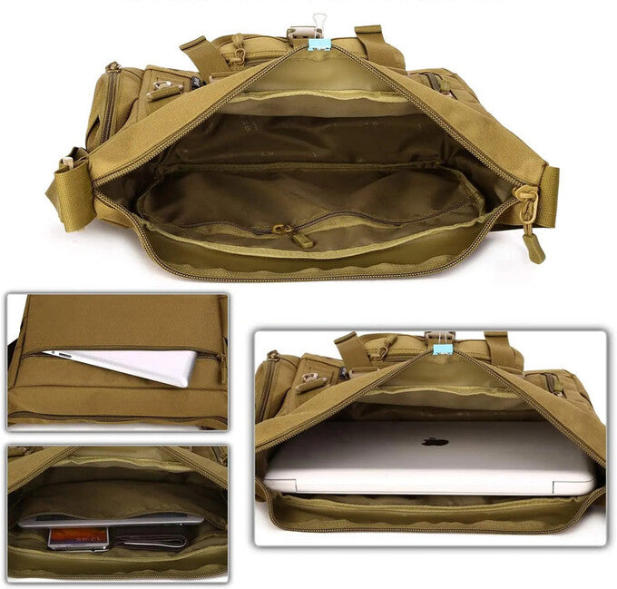 DRAGOWA Tactical Shrapnel torba taktična za rameno, coyote