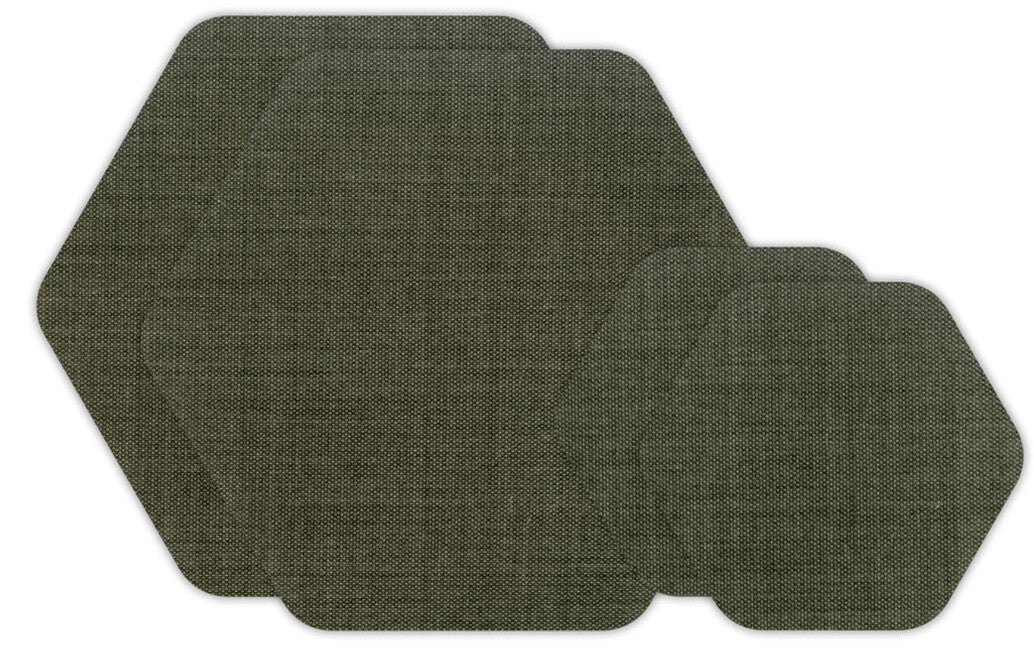 GearAid Tenacious Tape popravni flasterji, zeleni, 4 kosi