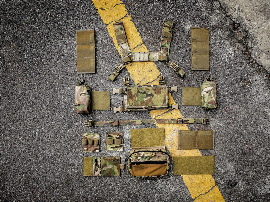 Emersongear Tactical Micro Fight Chissis MK3 Vest, Multicam Black