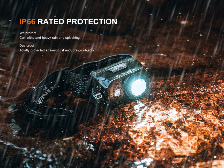 Fenix HL45R polnilna naglavna svetilka