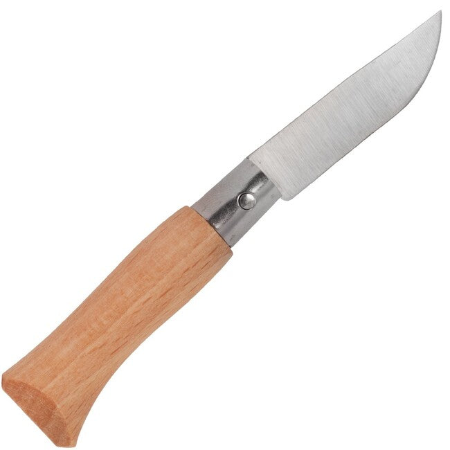 Opinel N°02 preklopni nož Inox Beech, rjava