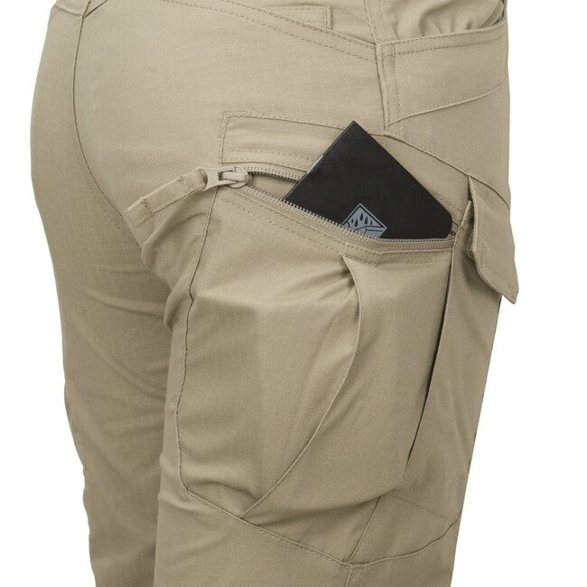 Helikon-Tex UTP Resized mestne hlače taktične ženski PolyCotton Ripstop, črne