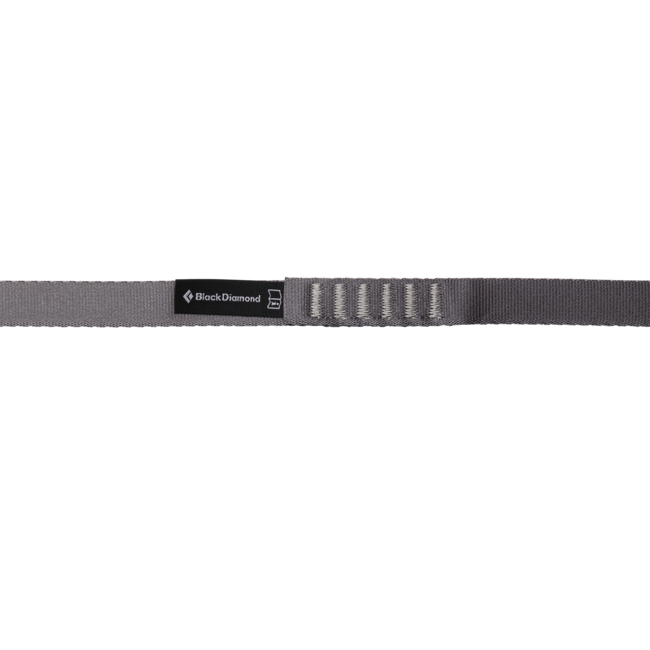 Black Diamond 18 Mm Nylon Runner vponka 180 Cm, siva
