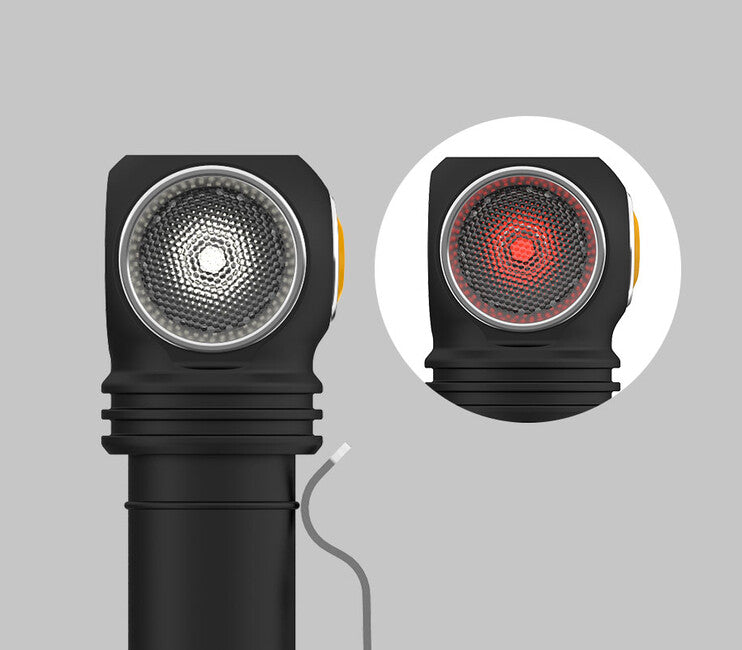 ArmyTek Wizard C2 WR naglavna svetilka LED z magnetskim nosilcem napajanje z akumulatorja 1100 lm 3 h 65 g, White & Red