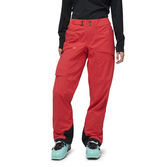 Black Diamond Recon Lt Stretch ženske hlače, coral red