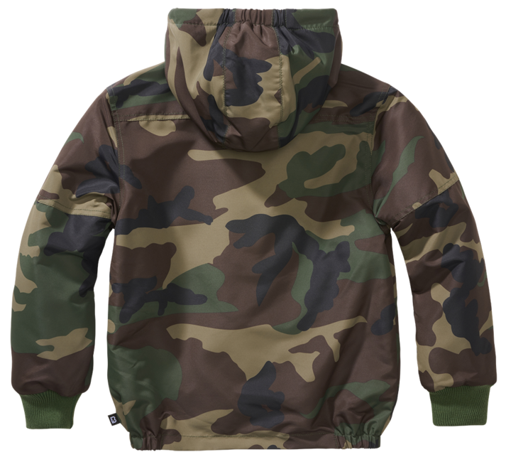 Brandit Frontzip Windbreaker otroška jakna, woodland
