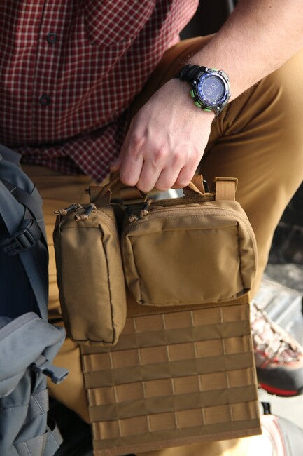 Helikon-Tex Insert tok za dva nabojnika Polyester, Coyote