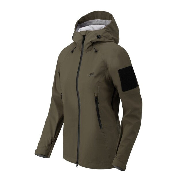 Helikon-Tex SQUALL Hardshell jakna ženski TorrentStretch, gozdno zelena