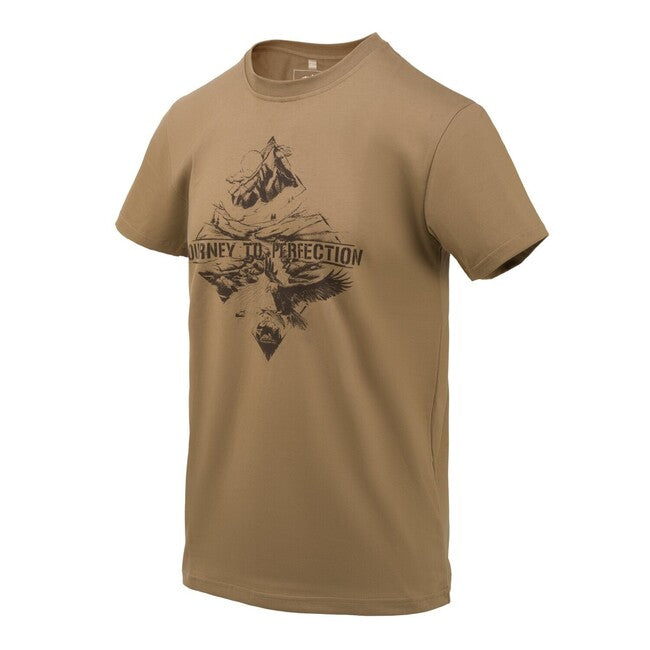 Helikon-Tex majica Mountain Stream, U.S. Brown