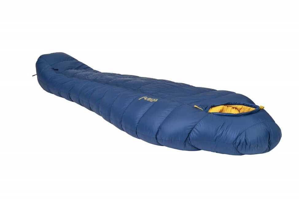 Patizon ULTRALIGHT G400 tri-letni spalna vreča L Leva, Navy/gold