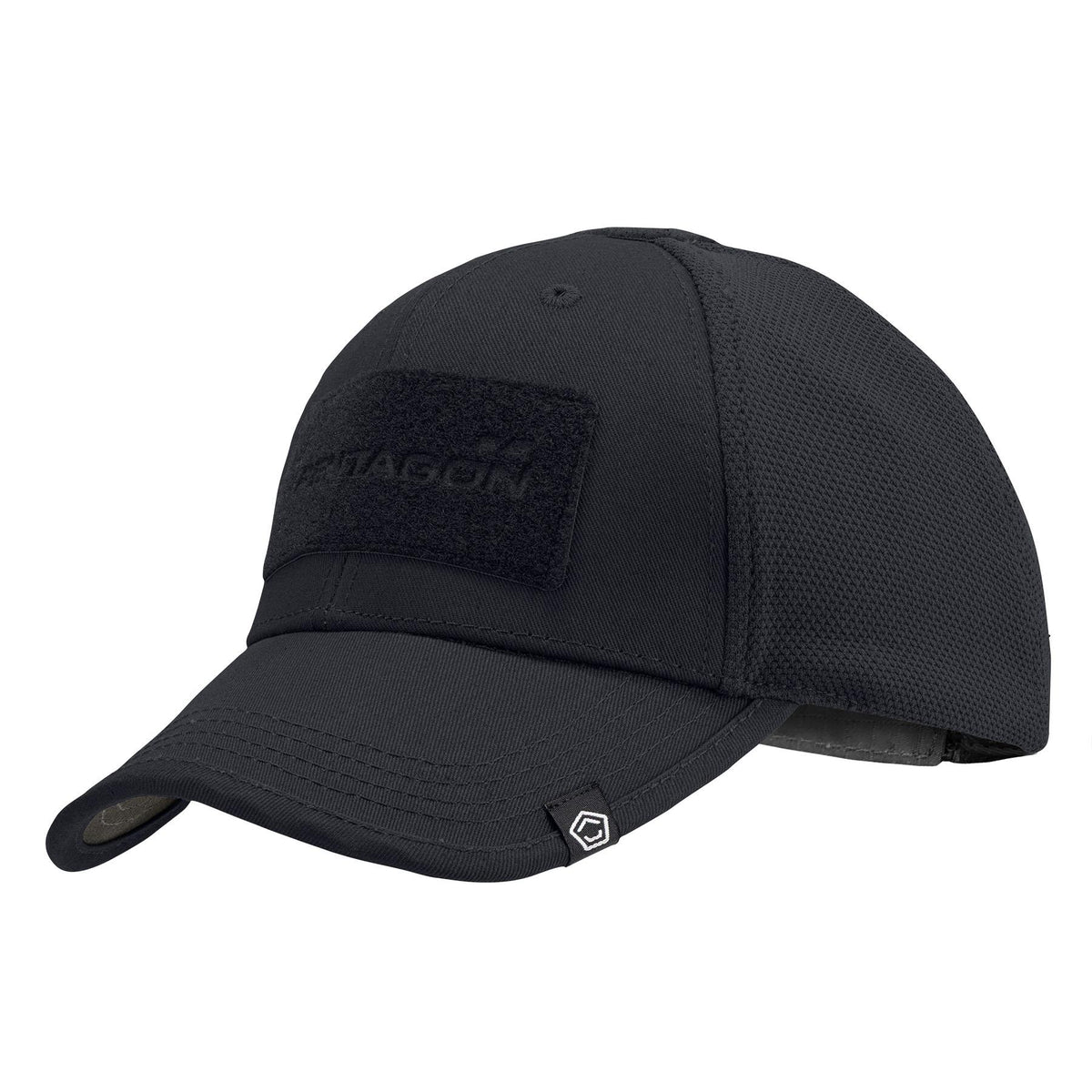 Pentagon Raptor Twill/Mesh Cap, Black