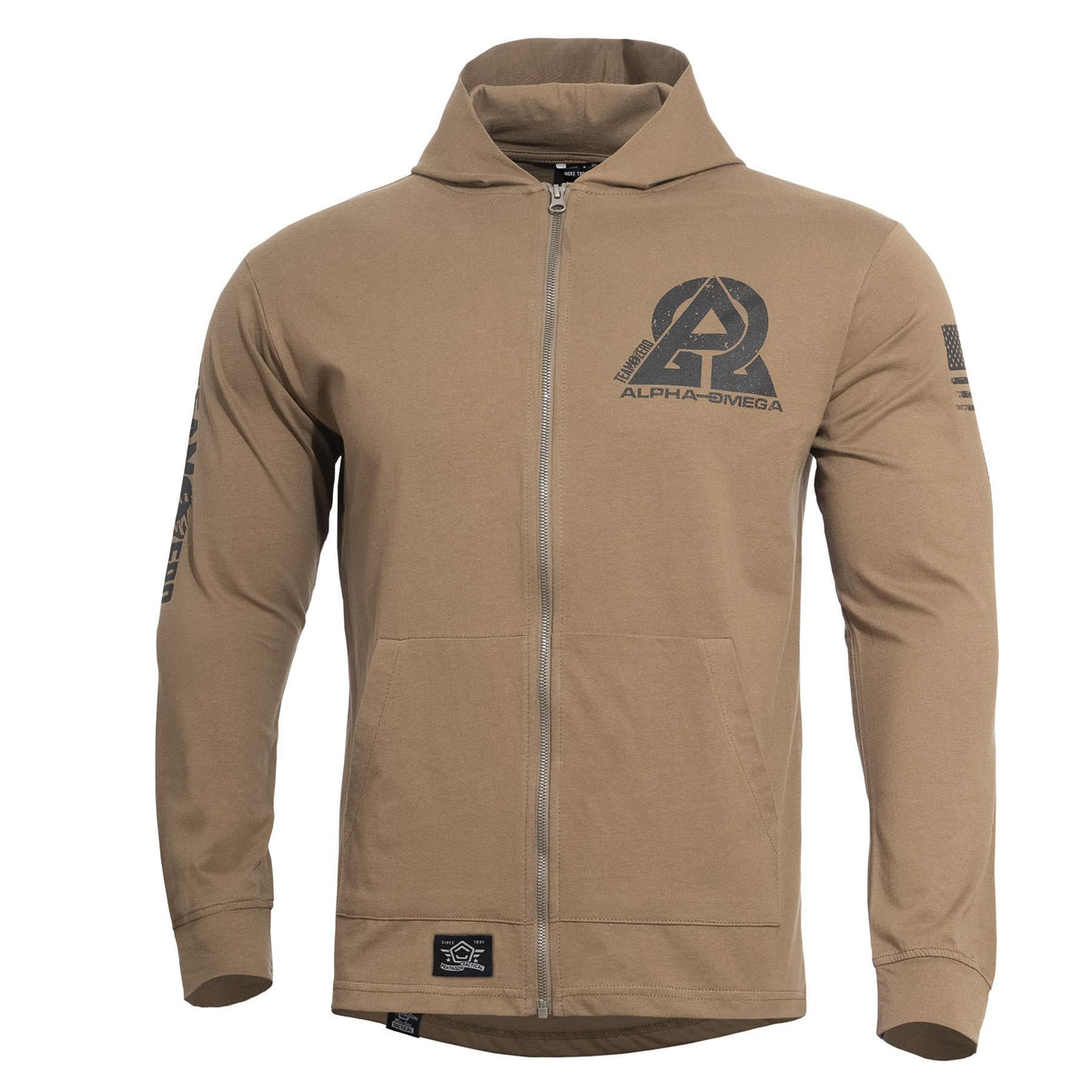 Pentagon Agis Instructor Zero pulover na zadrgo 165g/m2, Coyote