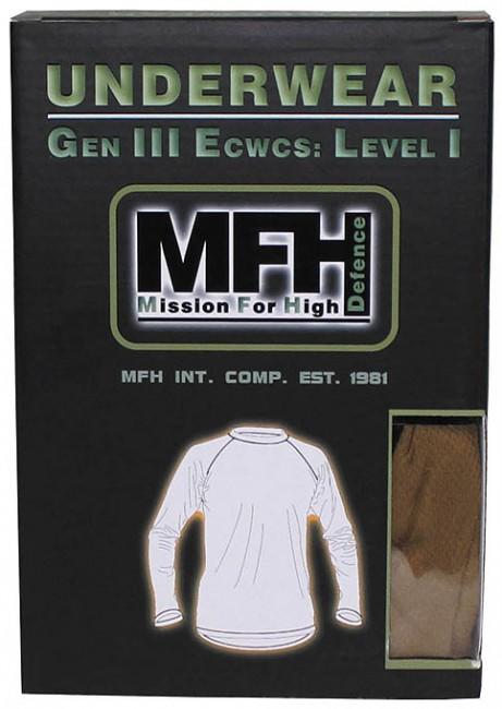 MFH termo spodnja majica moški, črna, level 1