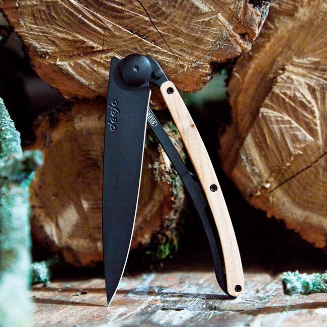 Deejo preklopni nož juniper wood