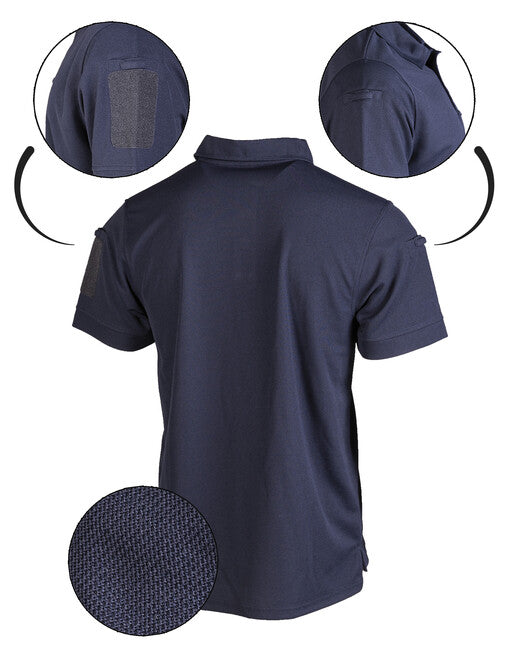 Mil-Tec TACTICAL polo majica, modra