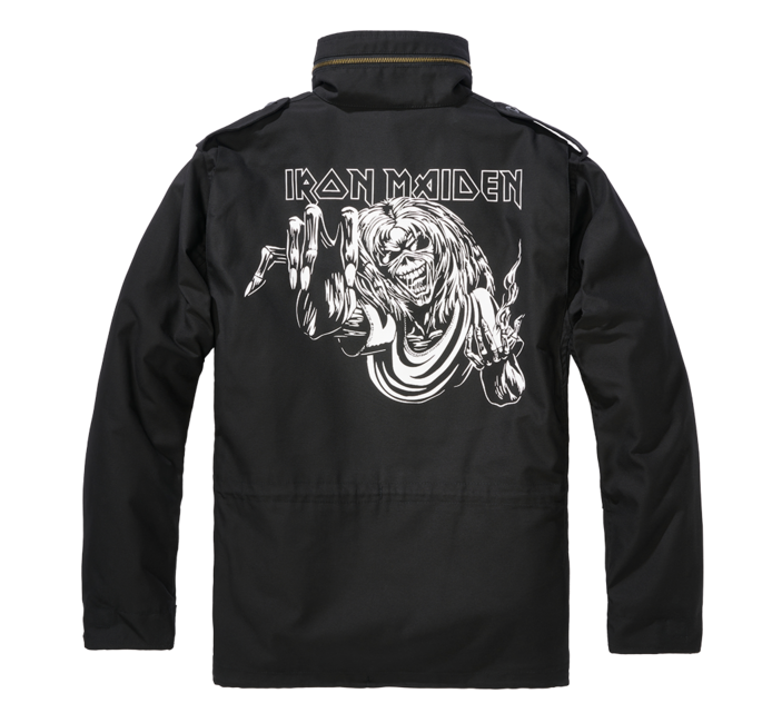 Brandit Iron Maiden M65 jakna, črna