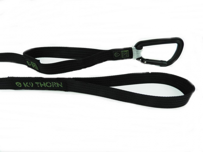K9 Thorn Express vodilo z 2 ročajema 100cm, olivno zeleno
