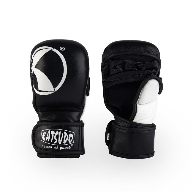 Katsudo Revenge MMA rokavice, črno bele