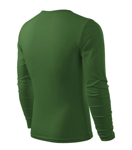 Malfini Fit-T majica z dolgimi rokavi 160g/m2, zelena