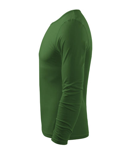 Malfini Fit-T majica z dolgimi rokavi 160g/m2, zelena