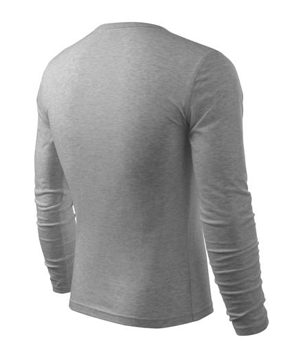Malfini Fit-T majica z dolgimi rokavi 160g/m2, siva