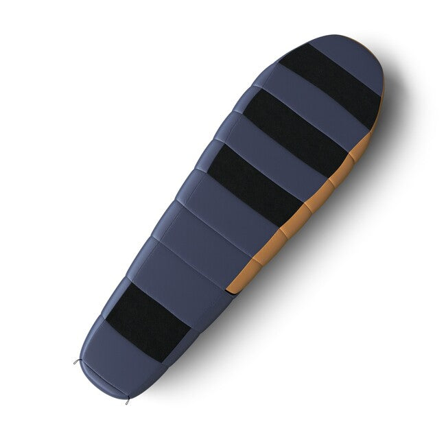 HUSKY Enjoy Short Sleeping Bag, Navy Blue/Orange