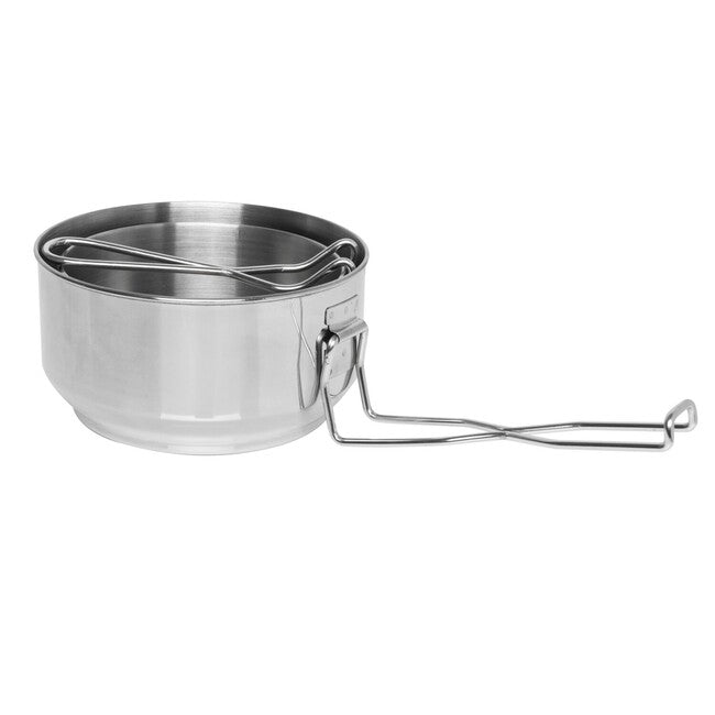 Helikon-Tex 3-Compartment Lunch Box - Stainless Steel