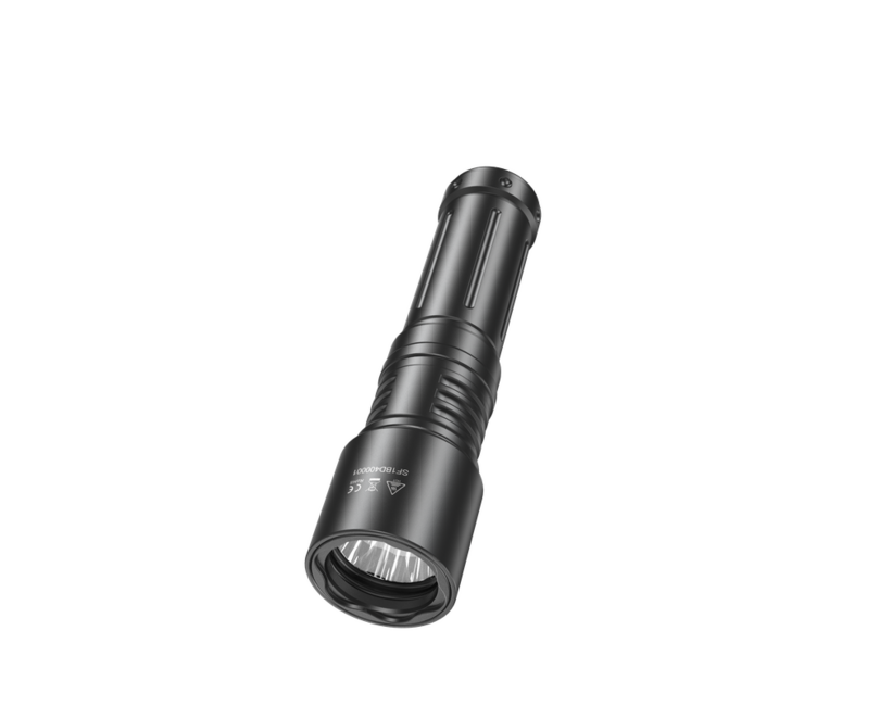 Bludive BD40 Diving Flashlight, Black