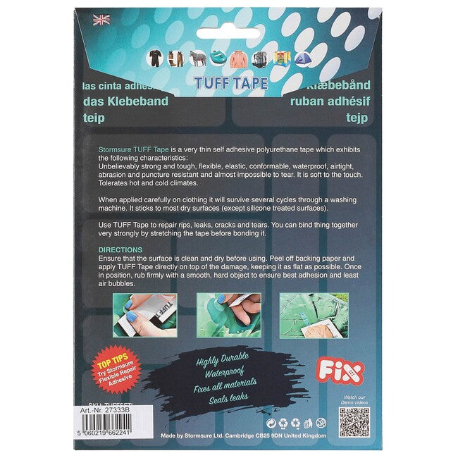Stormsure TUFF Tape komplet za popravilo 12 kos