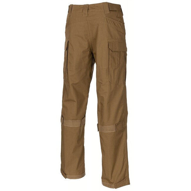 MFH Professional Mission Combat Pants Ny/Co Rip Stop, Coyote Tan