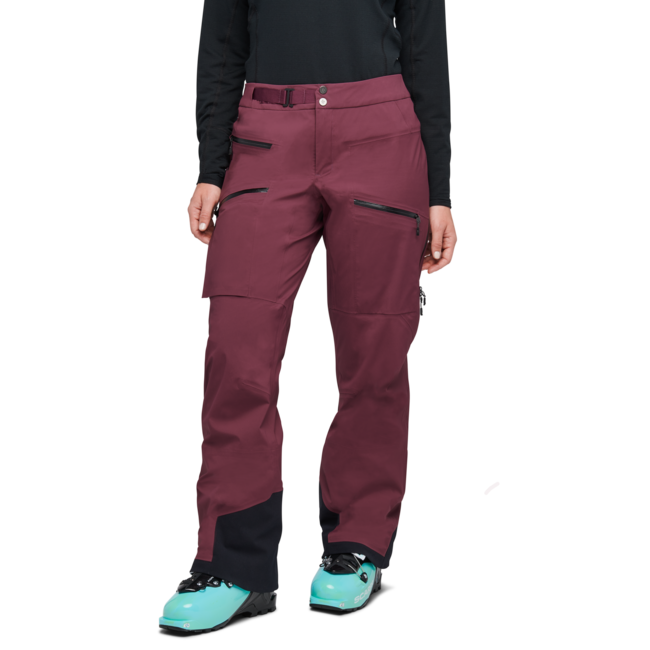 Black Diamond Recon Lt Stretch ženske hlače, blackberry