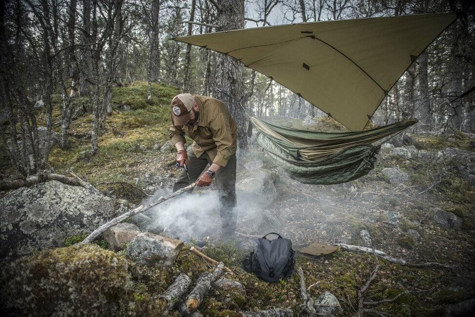 Helikon-Tex SUPERTARP ponjava za priklonjitev majhna, PL Woodland
