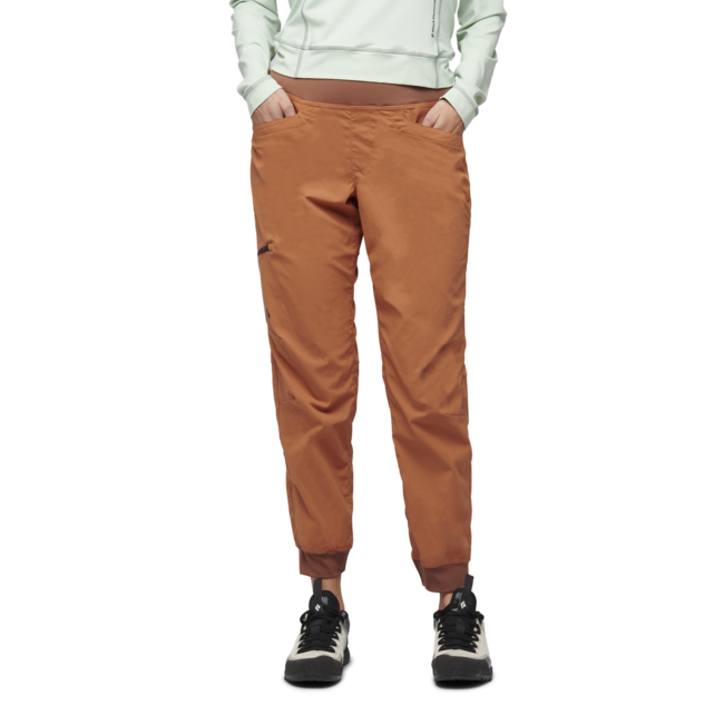 Black Diamond Technician Jogger hlače ženski, moab brown