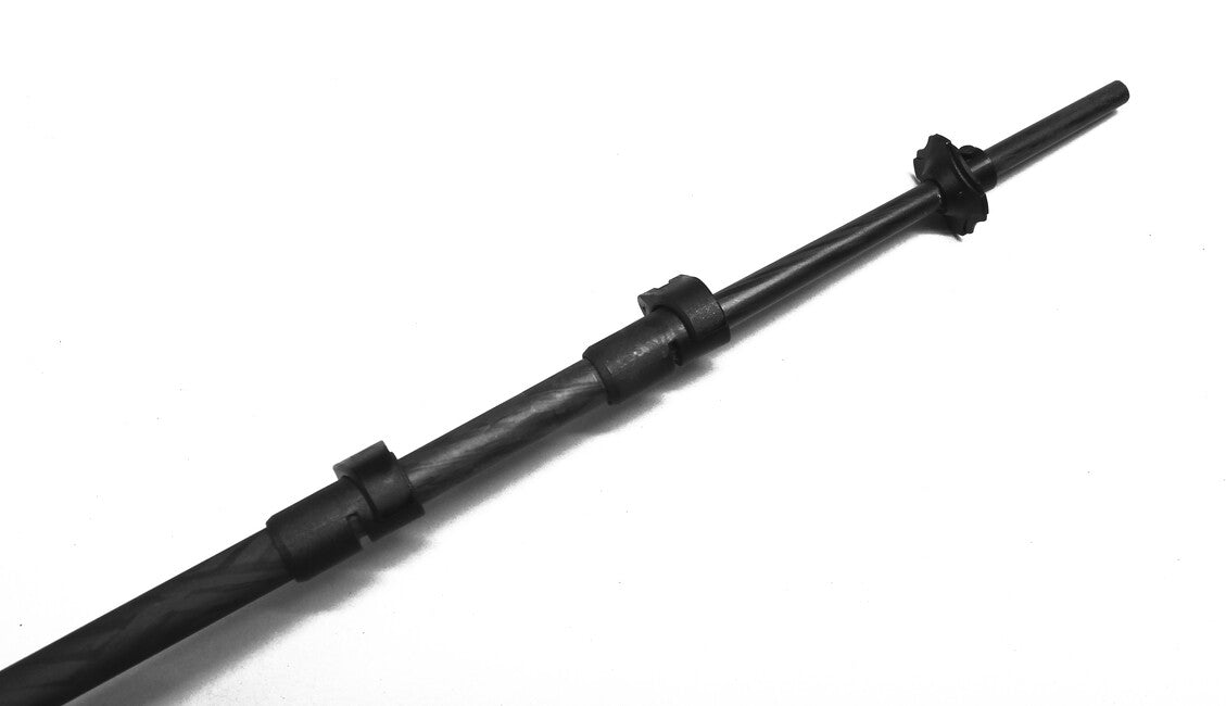 BasicNature ogljikova palica 3-delna s možnostjo podaljšanja 102-250 cm