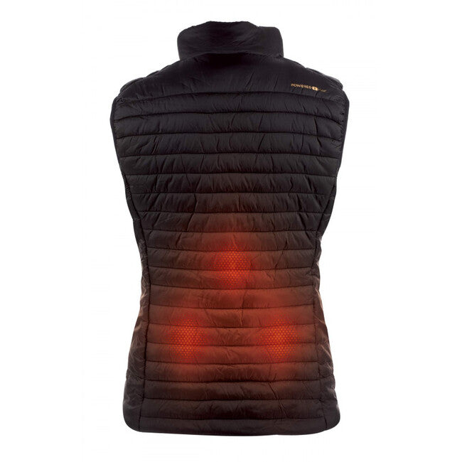 Therm-ic toplotna ogrevana telovnik ženski, črna