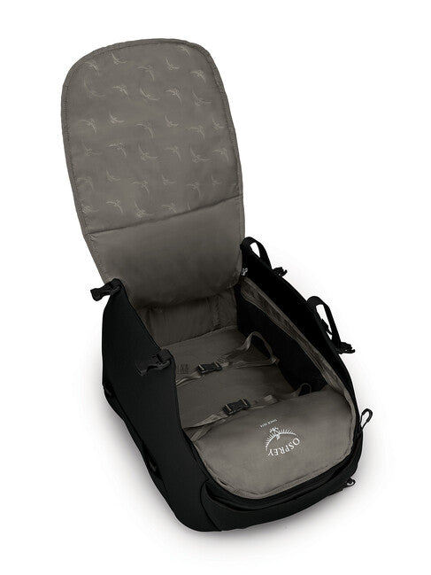 OSPREY PORTER 46 mestni nahrbtnik, črn