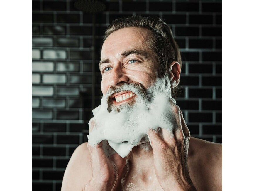 ANGRY BEARDS Jack Saloon šampon za brk in brado, 150 ml