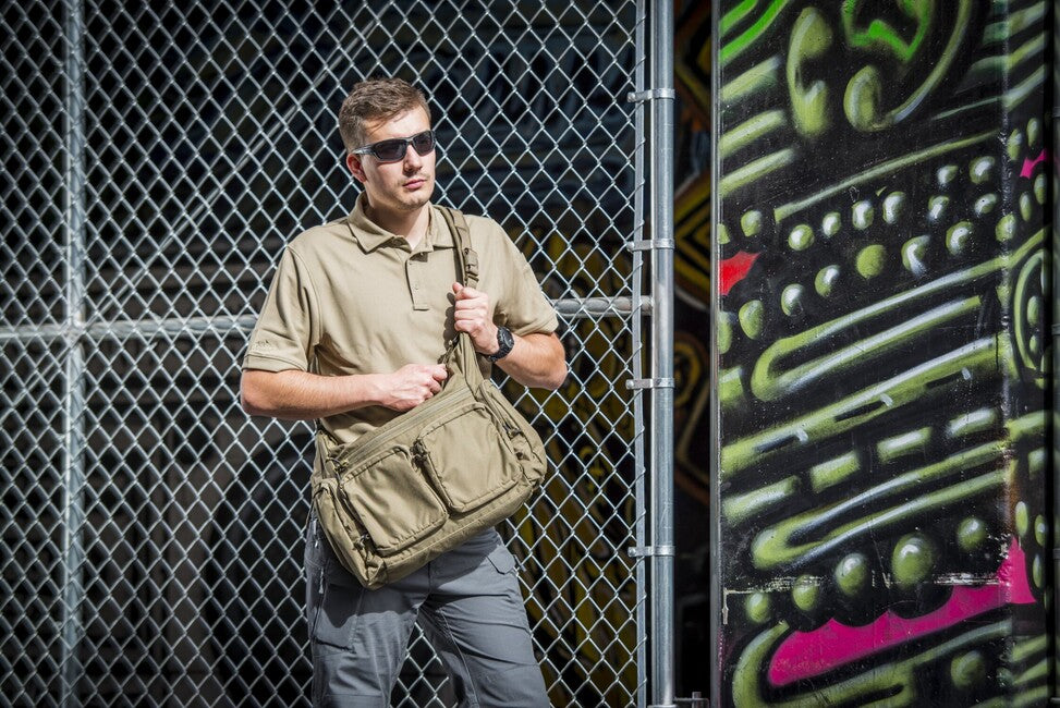 Helikon-Tex WOMBAT Mk2 torba čez ramo Cordura, Coyote