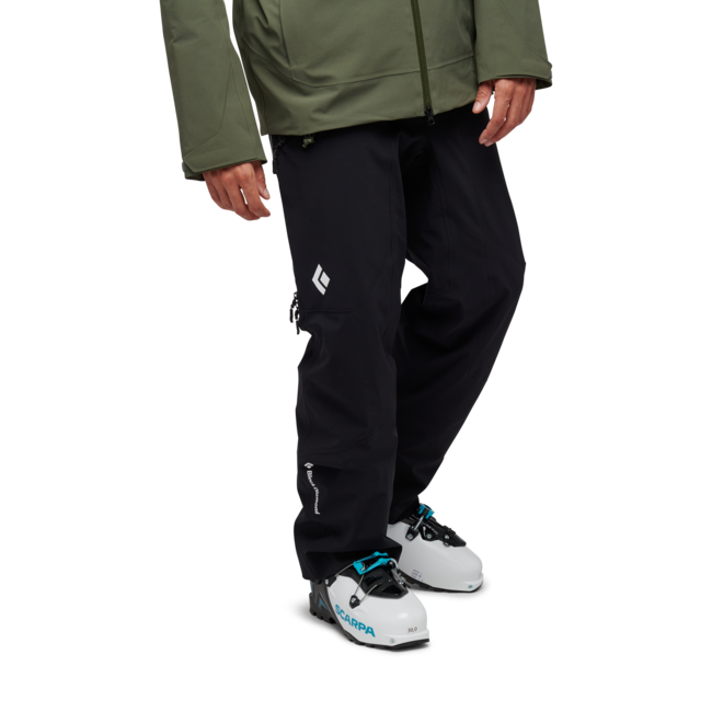 Black Diamond Recon Insulated hlače moški, črne