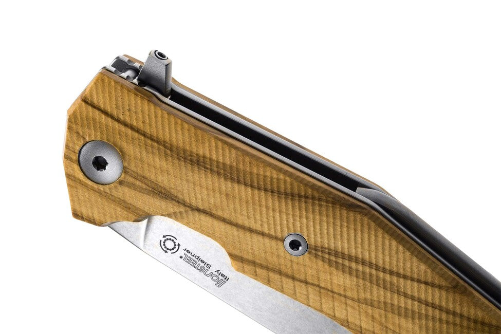 Lionsteel KUR BUL Pocket Knife, Sleipner Blade
